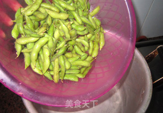 Children’s Favorite Snack——-boiled Edamame recipe