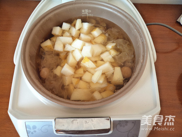 Sydney Longan and Tremella Soup recipe