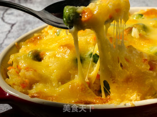 Cheese Baked Mashed Potatoes recipe