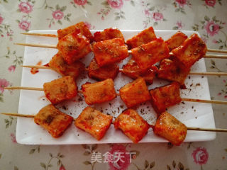 #快手懒人饭#grilled Fish Tofu recipe