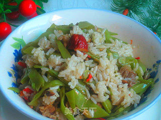 I Had It at My Grandmother's House When I Was A Child-----vegetable Cooking Rice-----vegetable Shredded Pork Stewed Rice recipe