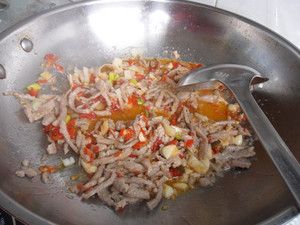 Shredded Pork with Chopped Pepper and Fish Fragrant recipe