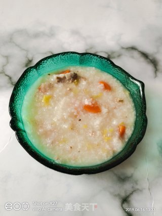 Carrot and Mushroom Porridge recipe
