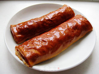 Northeast Smoked Dried Tofu Meat Roll recipe