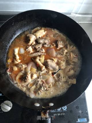 Chicken Stew Vermicelli recipe