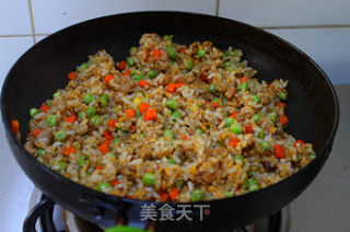 Fried Rice with Sprouts and Soy Sauce recipe