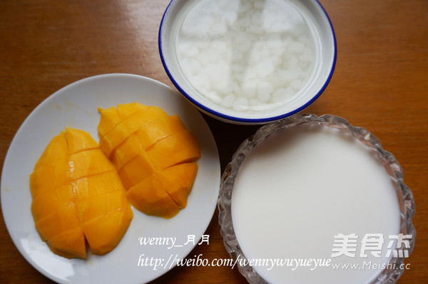 Mango Coconut Sago recipe