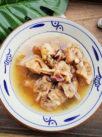 Dried Cuttlefish Pork Ribs Soup