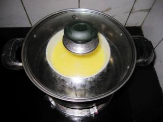 Produced by Xiaowenzi~~【ham Sausage Milk Steamed Egg】 recipe