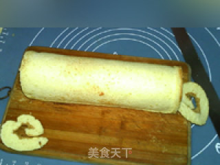 Pork Floss Cake Roll recipe