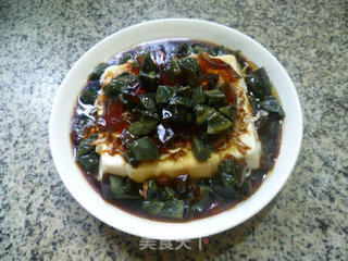 Shrimp and Preserved Egg Tofu recipe
