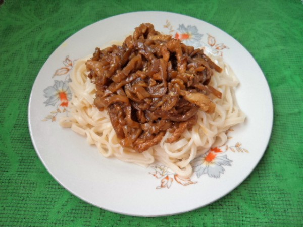 Double Silk Noodles recipe