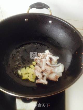 Squid Garlic recipe