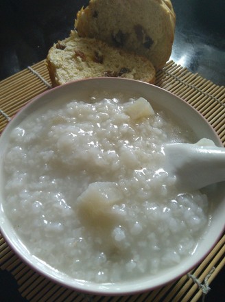 Coconut-flavored Yam Porridge recipe