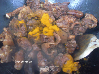 #trust之美#curry Lamb Braised Yuba recipe