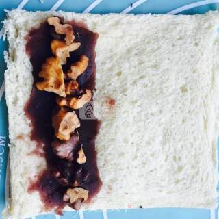 Bean Paste Walnut Toast Roll recipe