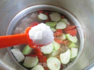 Tomato Long Melon Pork Rib Soup recipe