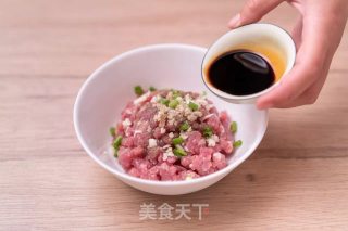 Steamed Tofu with Minced Meat recipe