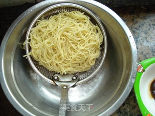 Cucumber Fried Noodles recipe