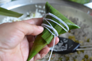 Sweet Corn Dumplings with Peas recipe