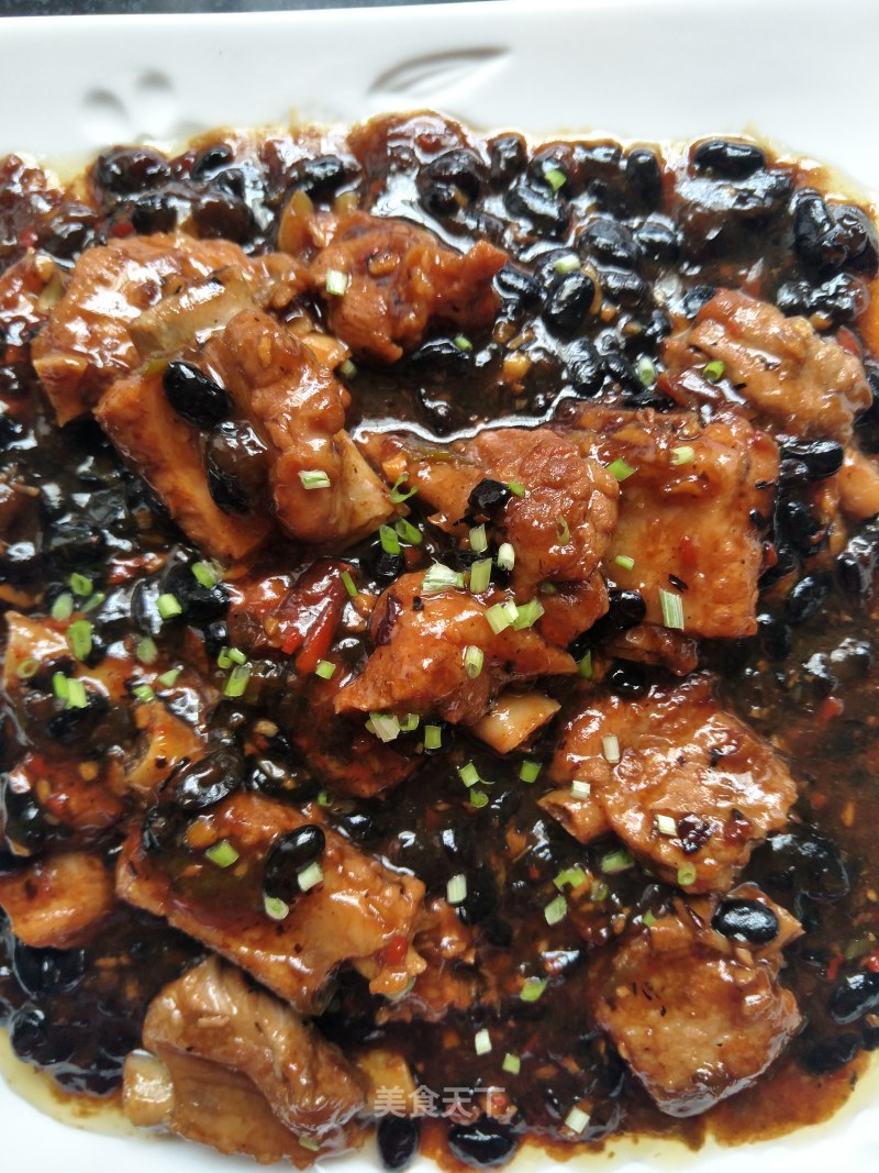 Steamed Pork Ribs with Tempeh recipe