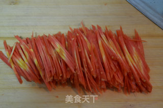 Toss with Carrot Shreds recipe