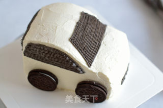 Small and Exquisite Car Cake recipe