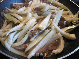 Fried Lamb Shoulder with Fennel Head recipe