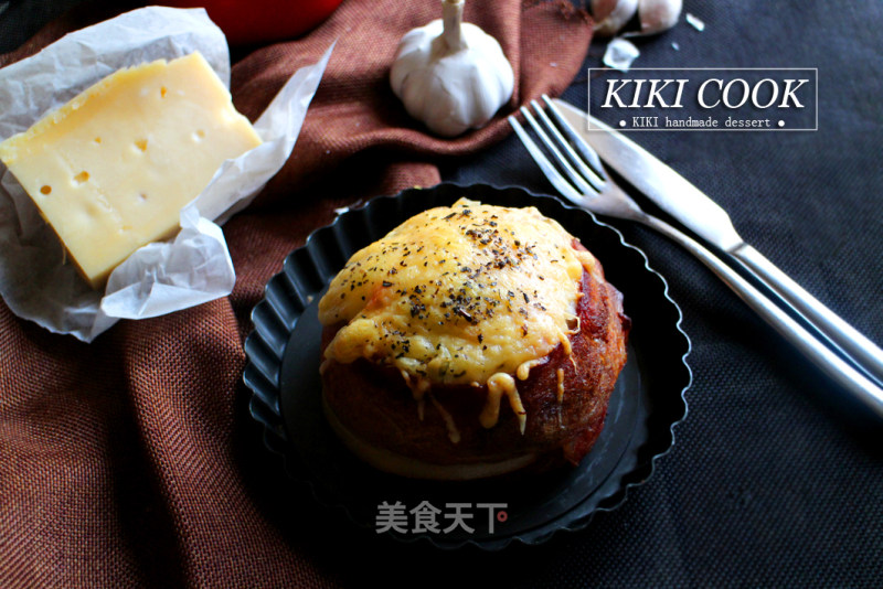 #四session Baking Contest and It's Love to Eat Festival#bacon Cheese Pilaf Cup recipe