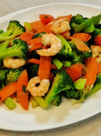 Healthy Shrimp and Broccoli