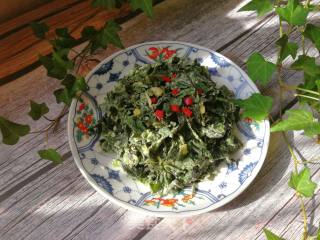 Steamed Sweet Potato Leaves recipe