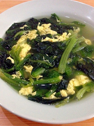 Spinach and Egg Soup recipe