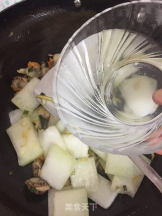 Scallop Meat Roasted Winter Melon recipe