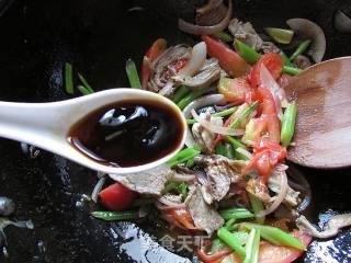 Fried Noodles with Beef recipe