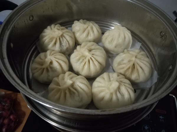 Vegetarian Radish Vermicelli Buns recipe