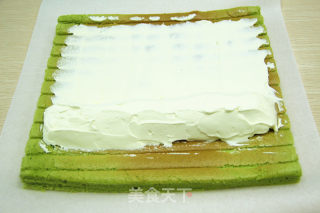 Barley Grass Green Cake Roll recipe