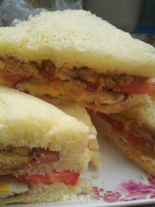 Quick Toast Sandwich recipe