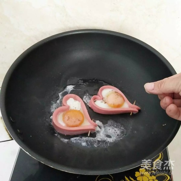 Ham Love Omelette recipe