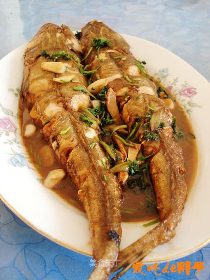 Braised Braided Fish in Brown Sauce recipe