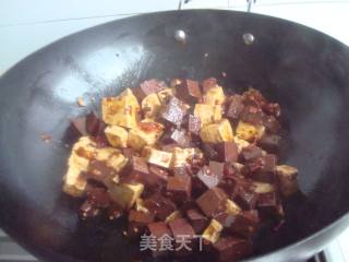 Spicy and Delicious Red and White Tofu recipe