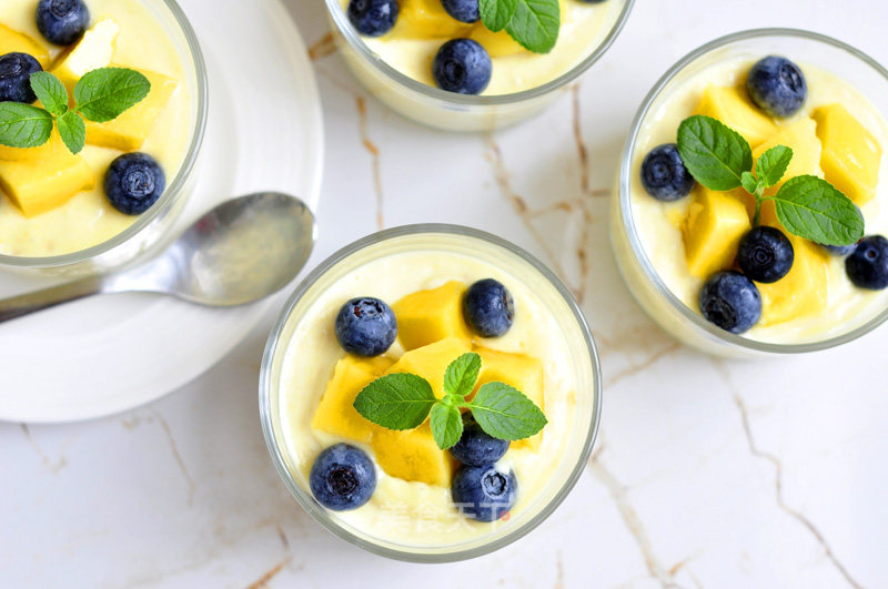 Mango Oat Pudding recipe