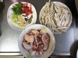 Chicken Stew with Mushrooms recipe