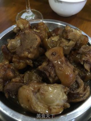 Braised Pork Trotters with Sauce recipe