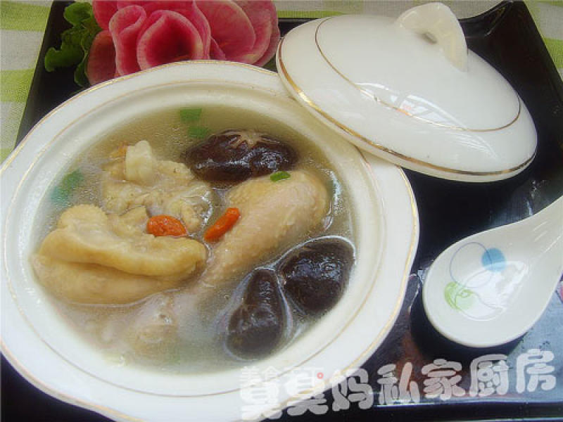 Mushroom Chicken Soup recipe