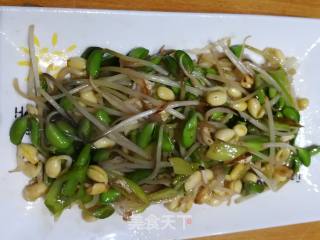 Stir-fried Double Bud recipe