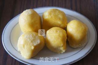 Fried Sticky Bean Buns recipe