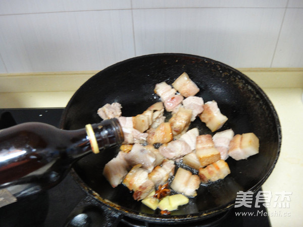 Braised Pork Belly and Dried Bamboo Shoots recipe