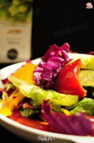 【olive Oil Trial】colorful Mixed Vegetables recipe