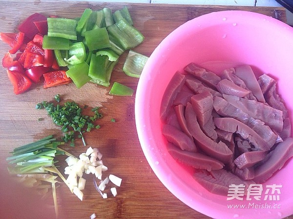 Stir-fried Kidney with Double Pepper recipe