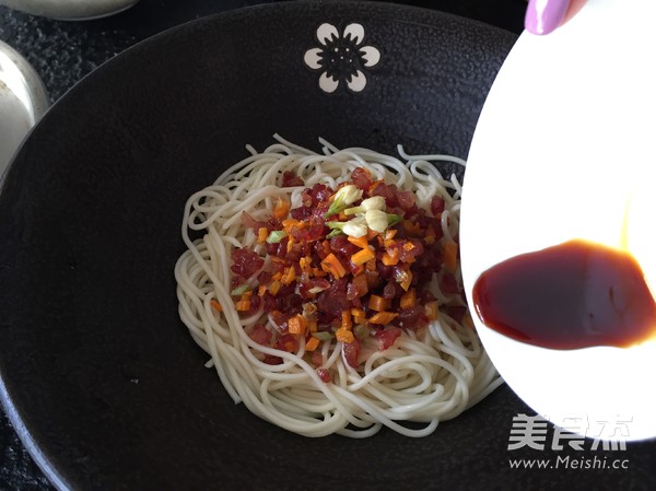 Crystal Cold Noodles with Good Taste recipe